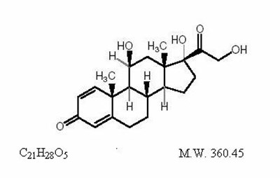 Image Of Prednisolone 15mg Chemical Structure (Prednisolone 15mg Chemical Structure)